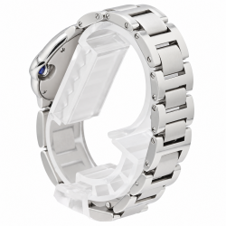 Cartier Ballon Bleu De 28MM W69010Z4 White Dial Watch